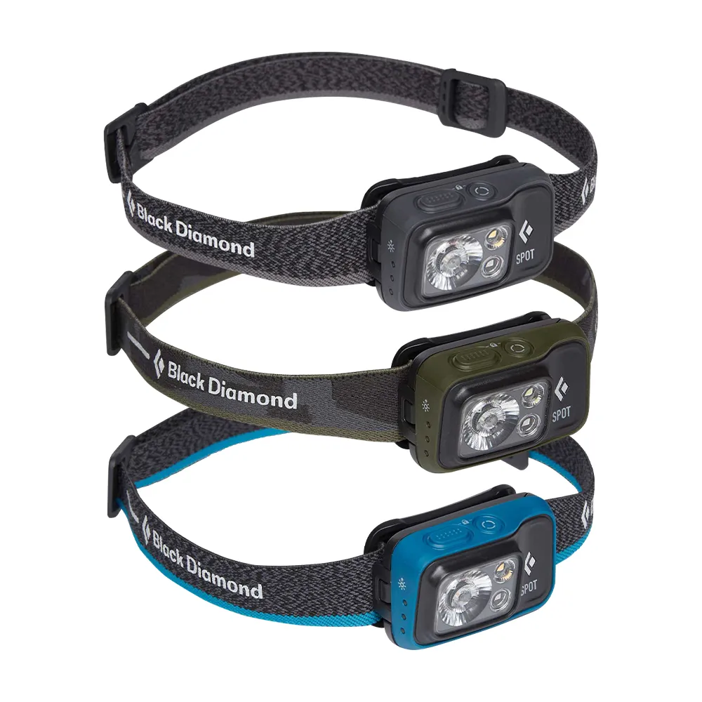 【Black Diamond】SPOT 400 頭燈 S22(夜跑頭燈 防水跑步頭燈 充電頭燈 LED頭戴燈 登山露營釣魚)