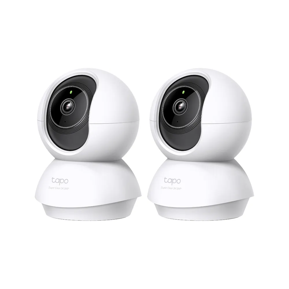 (二入組)【TP-Link】Tapo C230 3K 500萬畫素 AI智慧追蹤 360°旋轉式 無線網路攝影機 IP CAM(嬰兒哭聲偵測)