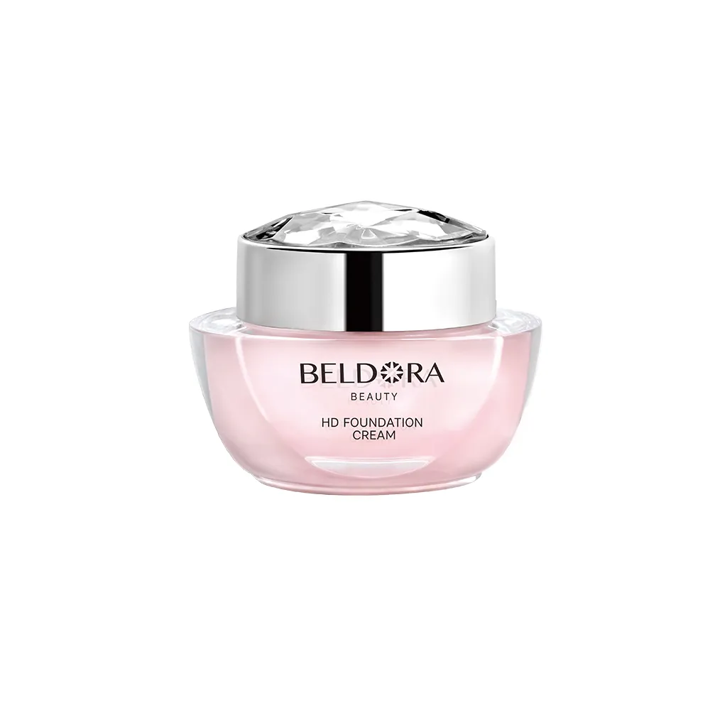 【BELDORA 蓓朵娜】HD智慧光感粉底乳霜EX(粉鑽瓶30g)