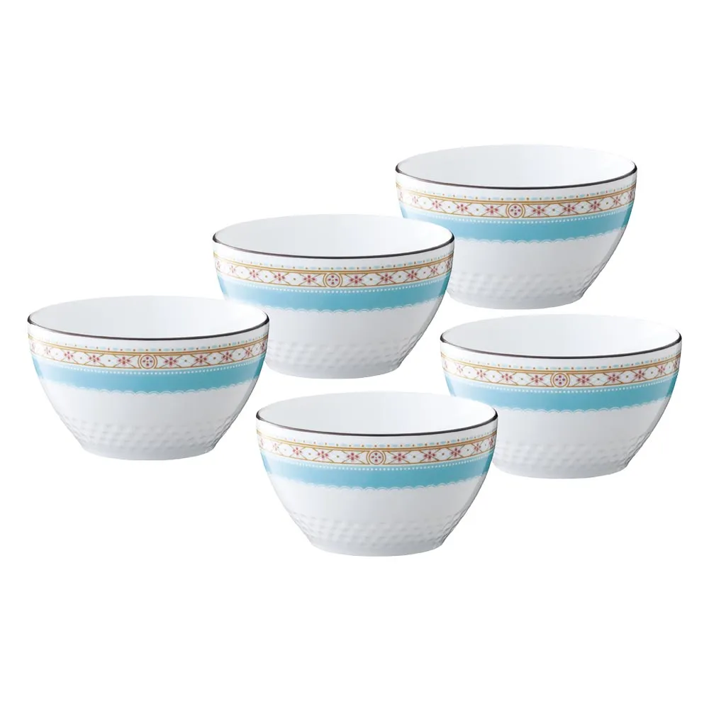 【NORITAKE】日式小清新-夢幻海洋飯碗5件禮盒組(精選好禮款)