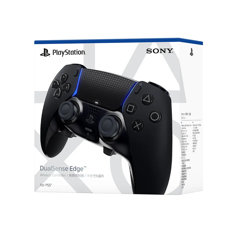 【SONY 索尼】DualSense Edge 無線控制器(午夜黑)