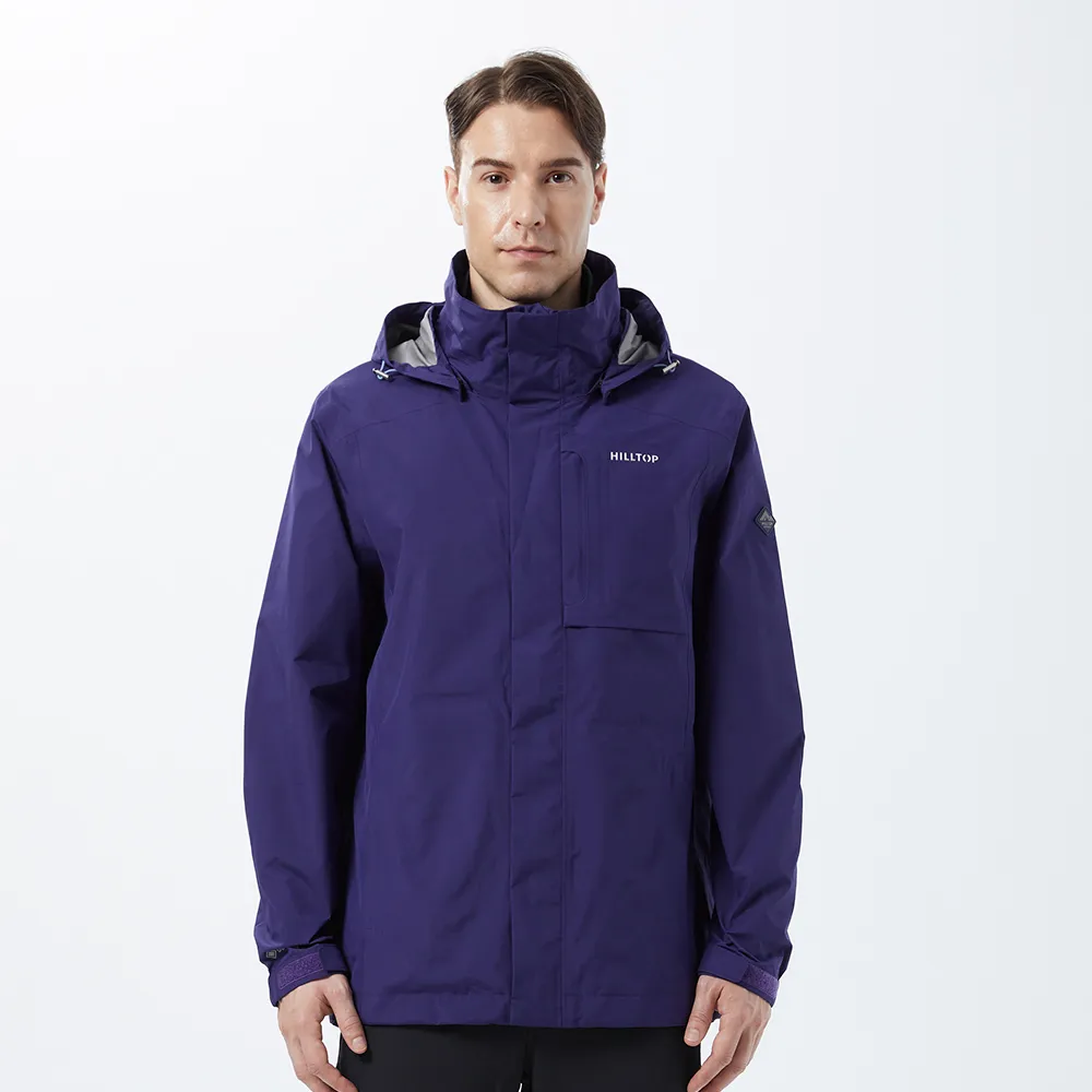 【Hilltop 山頂鳥】Paclite-Pro GORE-TEX 男款2.5L防水透氣外套 PH22XMZ2 深藍