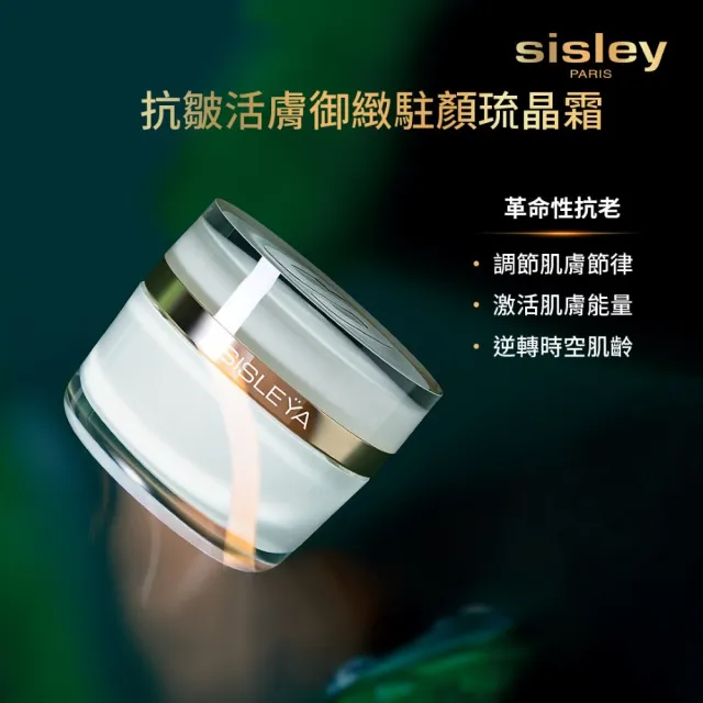 【Sisley 希思黎】官方直營 抗皺活膚御緻駐顏琉晶霜15ml 頂級抗老入門首選(momo獨家組)