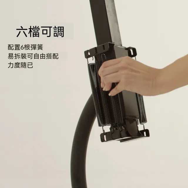 Eco森活 深蹲輔助訓練架 居家翹臀美腿神器 簡易家用健身器材（六檔強度 高度調節 強力吸盤）