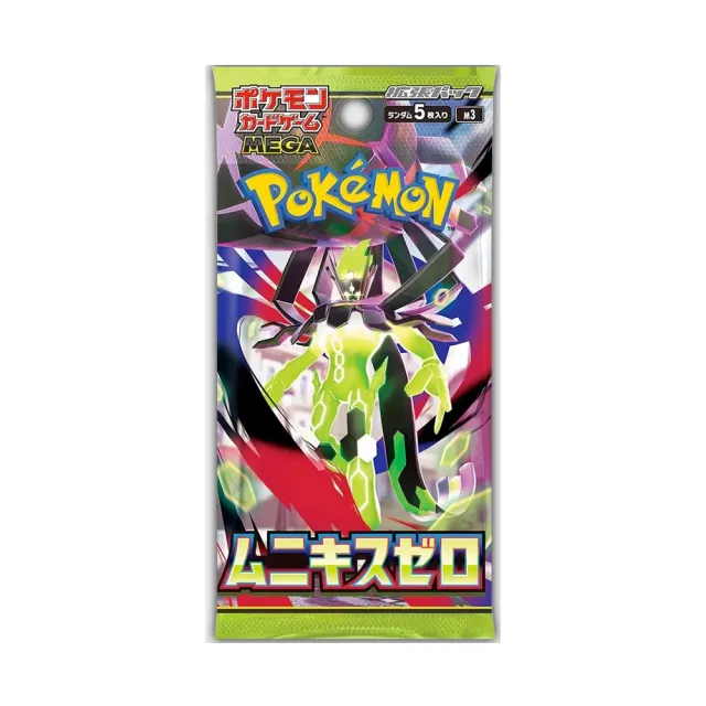 【POKEMON 精靈寶可夢】(日版) Mega 系列 M3 烈獄狂火 虛無歸零 Munikis Zero 擴充包盒