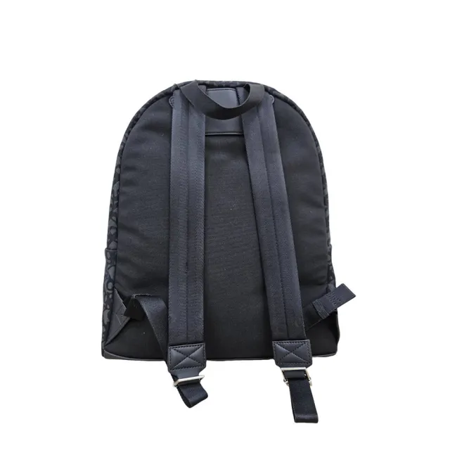 【CALVIN KLEIN】CK Monogram Logo 滿版緹花老花大容量後背包送禮原廠紙袋