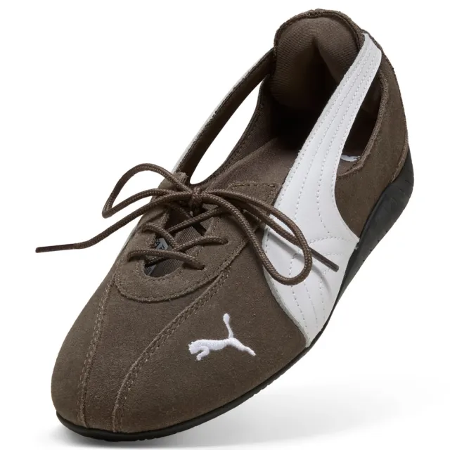 【PUMA】休閒鞋 芭蕾舞鞋 女 Speedcat Ballet Nova Wns 霧銅色 (40834003)