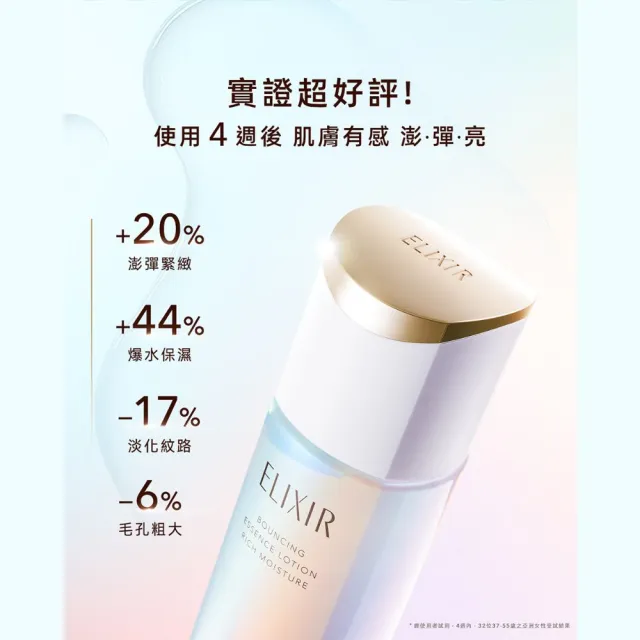 【ELIXIR 怡麗絲爾】膠原彈潤修護精露組 (精華露+精華乳)