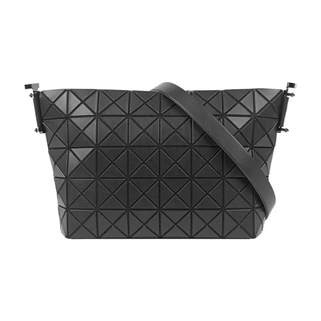 【ISSEY MIYAKE 三宅一生】BAO BAO MUSETTE 霧面拉鍊二用包(消光黑)