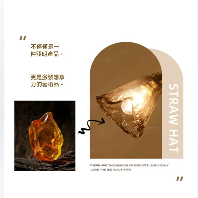 床頭復古小吊燈 琥珀吊線燈 輕奢中中古風 臥室吧檯餐廳玄關裝飾吊燈