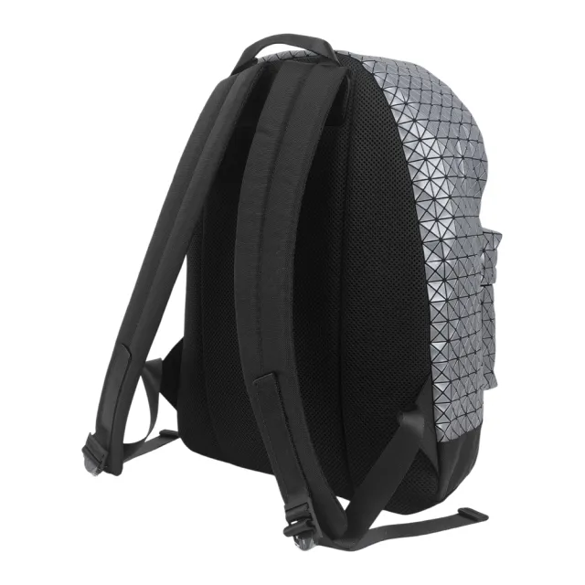 【ISSEY MIYAKE 三宅一生】Daypack Reflector 反光設計拉鍊後背包(槍桐色)