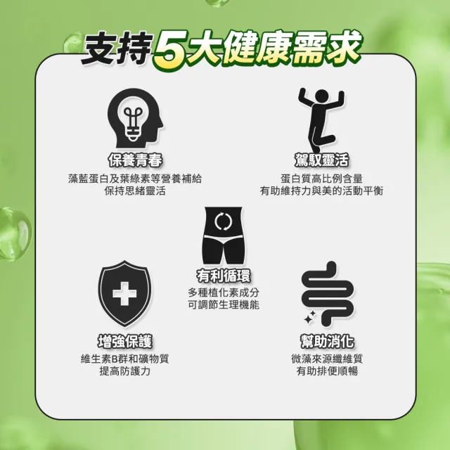 【遠東生技】司必樂多濃縮三藻錠200mg/600錠/瓶x2入組