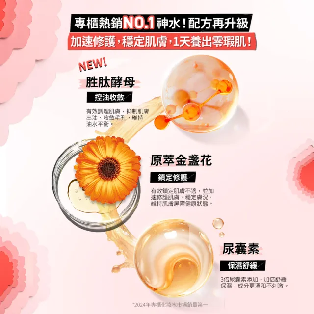 【Kiehl’s 契爾氏】官方直營 金盞花植物精華化妝水500ml(Kiehl’s/  大瓶裝)