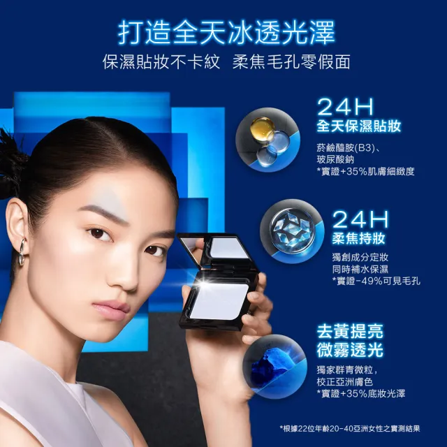 【Shu uemura 植村秀】官方直營 無極限精華持久光粉餅(Shu uemura/新品上市/小光餅)