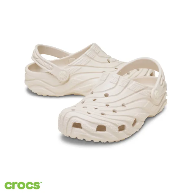 【Crocs】中性鞋 Classic Erosion 經典浪紋克駱格 洞洞鞋(213440)