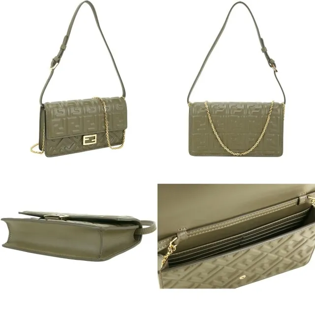 【FENDI 芬迪】Baguette 翻蓋 鍊帶包 兩用包-多款可選(肩背包 手提包 晚宴包 腋下包)