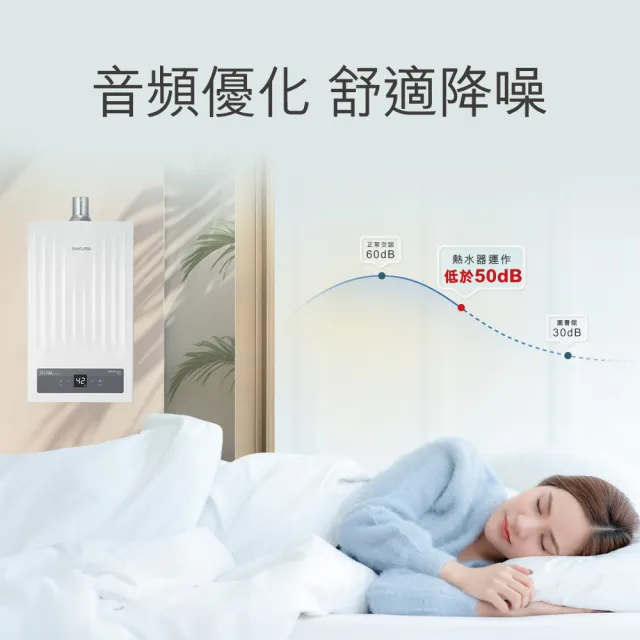 【SAKURA 櫻花】16L AI四季溫渦輪增壓熱水器DH1695H(FE式 原廠安裝-官方直營)