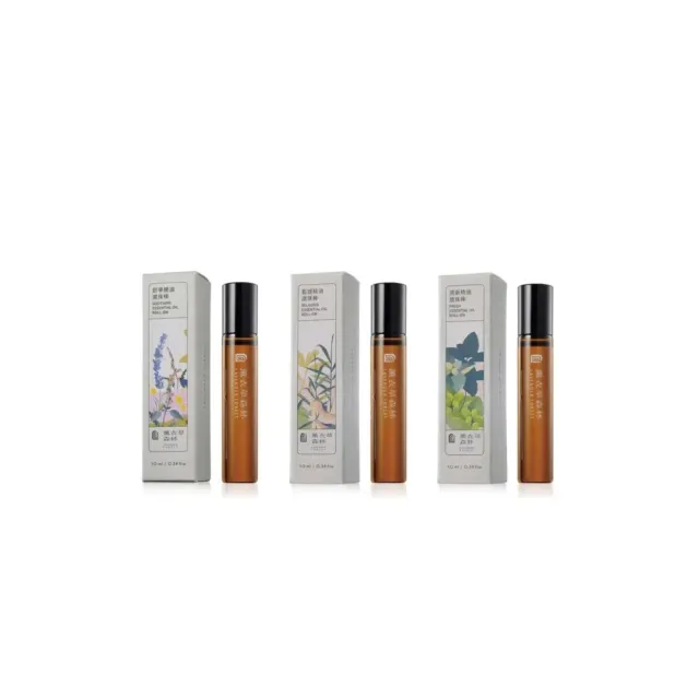 【LAVENDER FOREST 薰衣草森林】滾珠精油棒10ml 3入組