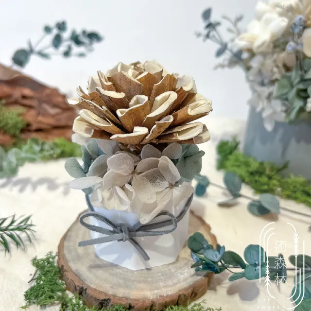 【The Forest 癒森林】六本木の森香氛擴香花贈5ml香氛油(居家香氛/送禮自用/居家擺飾/無火香氛)