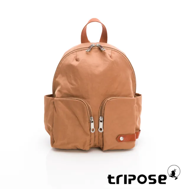 【tripose】CUBI微皺尼龍輕量後背包-大(游牧駝)