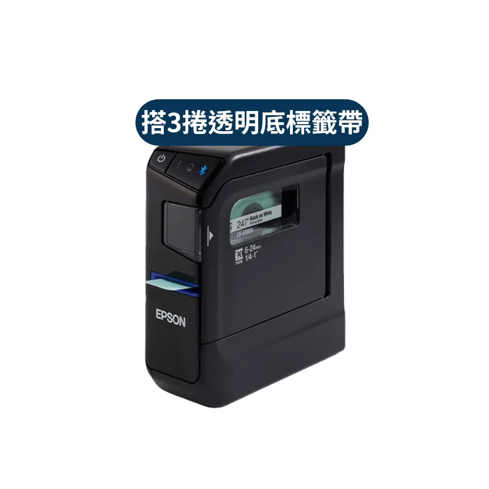【EPSON】官方直營 搭3捲透明底標籤帶★LW-C630 智慧藍牙標籤機
