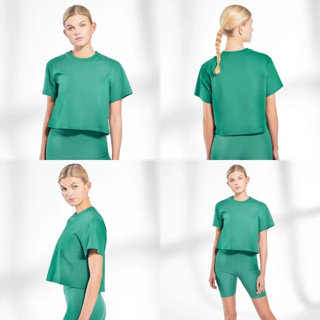 【Bread & Boxers】Crop Tee by Biderman 有機棉女用短身圓領T