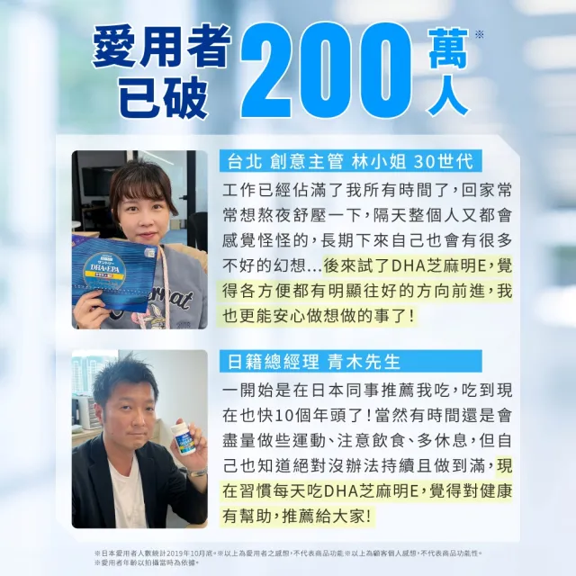 即期品【Suntory 三得利官方直營】魚油 DHA＆EPA+芝麻明E 120顆(DHA&EPA、芝麻明、維生素E、維生素D)