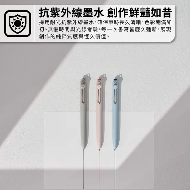 【uni】ZENTO 禪．零重力水性鋼珠筆芯 10入囤貨組 UBR-Z (0.38/0.5/0.7mm)