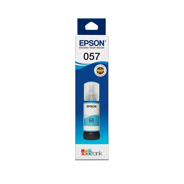 【EPSON】官方直營 T09D 原廠淡藍色墨水瓶(T09D500/適用L8050/L18050)