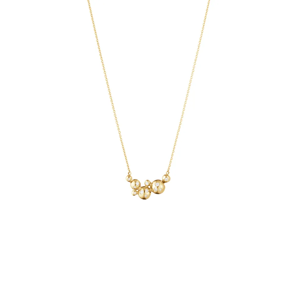 【Georg Jensen 喬治傑生】MOONLIGHT GRAPES 項鍊 (18K黃金 鑽石)