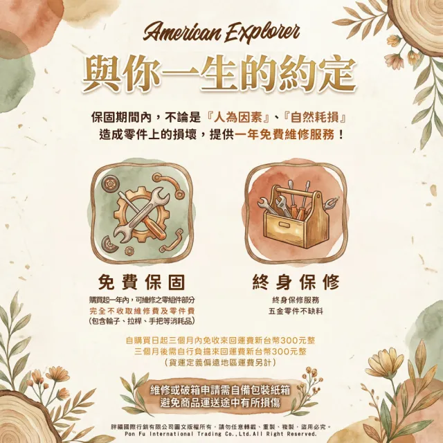 【American Explorer 美國探險家】20/24/25吋 行李箱 雙排靜音輪 輕量 大容量 登機箱 旅行箱 (多款任選)
