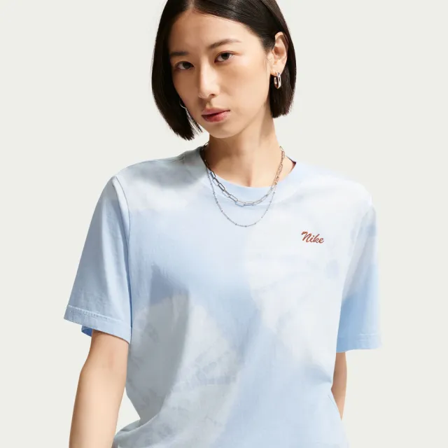 【NIKE 耐吉】短袖上衣 女 T恤 寬鬆 AS W NSW SS TEE 藍 IW1212-407