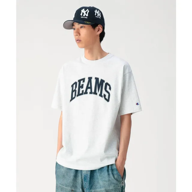 【BEAMS】官方旗艦館 Champion × BEAMS / 別注 男裝 BEAMS Logo T恤