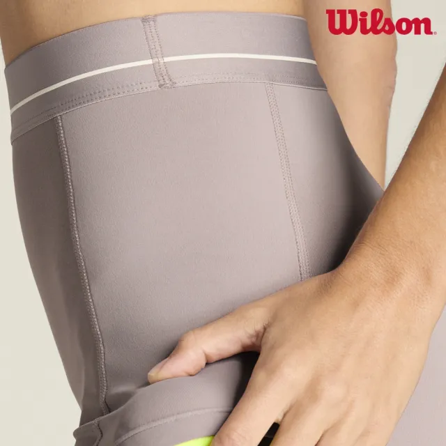【WILSON】Tennis Ball Short Bark 女款 服飾 短褲 瑜珈褲 緊身褲 咖啡色 WW00267T042001
