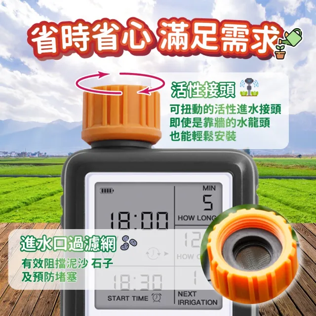 【AMITOF】智能定時澆花器 單出口主機 戶外 自動澆花 澆花器 自動澆水 定時澆水 定時灑水 懶人澆花