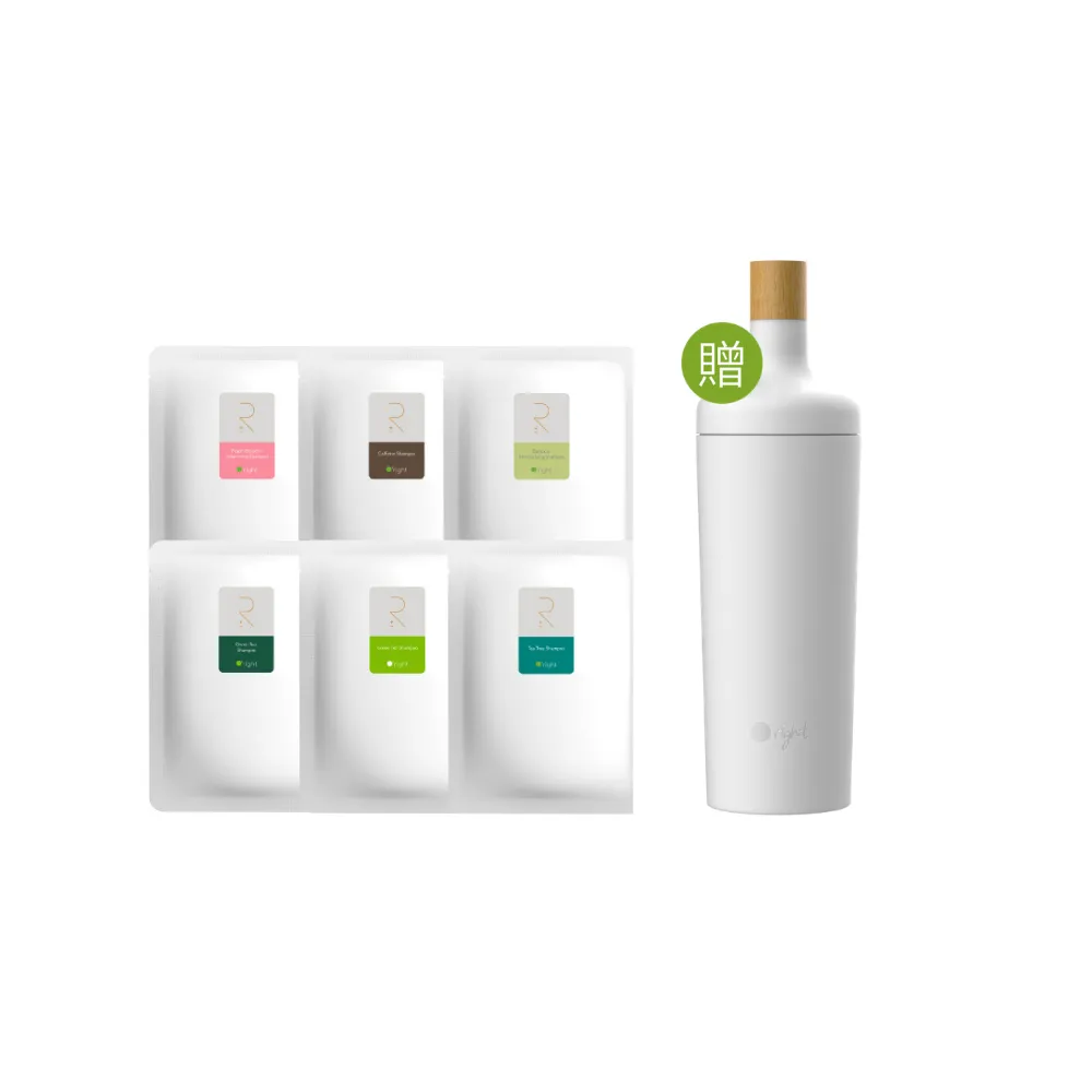 【O’right 歐萊德】R-Pack洗髮精補充包600ml*2入(超值環保包 多款任選 各種頭皮與髮質適用)