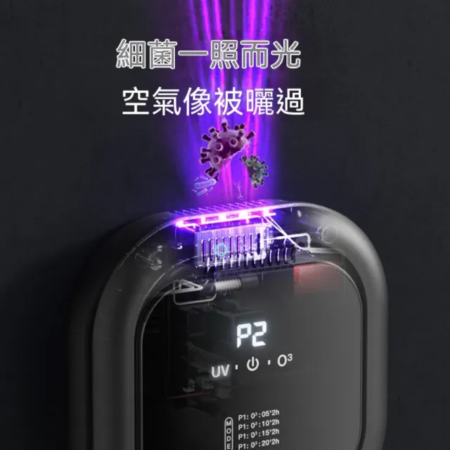 【OSLE 歐適樂】空氣機 家用臭氧空氣淨化器 廁所除臭去異味淨化器