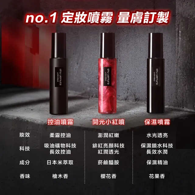 【Shu uemura 植村秀】官方直營 無極限定妝明星品組(Shu uemura/幻光蜜粉餅+定妝噴霧)