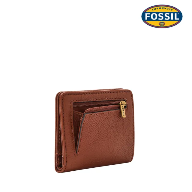 【FOSSIL】Madison 真皮經典兩折對開短夾 (多款任選)