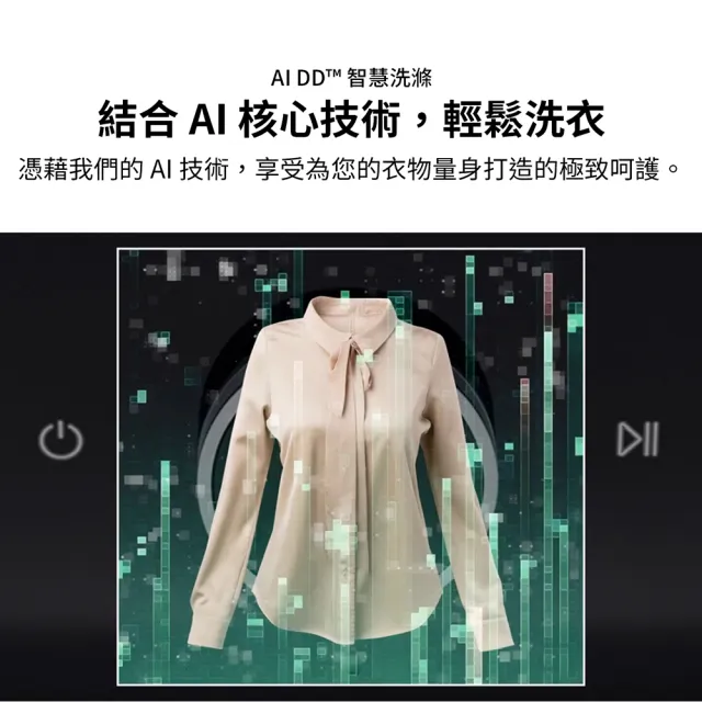 【LG 樂金】家電快配23公斤◆AI DD™智慧直驅變頻洗衣機 ◆夜墨灰(WT-TD23HG)