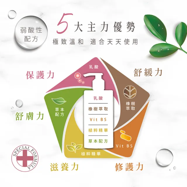 【GREEN PHARMACY 草本肌曜】3入組-經典私密潔膚露團購組(300ml任選-蔓越/鼠尾/茶樹/甘菊/品牌直營)