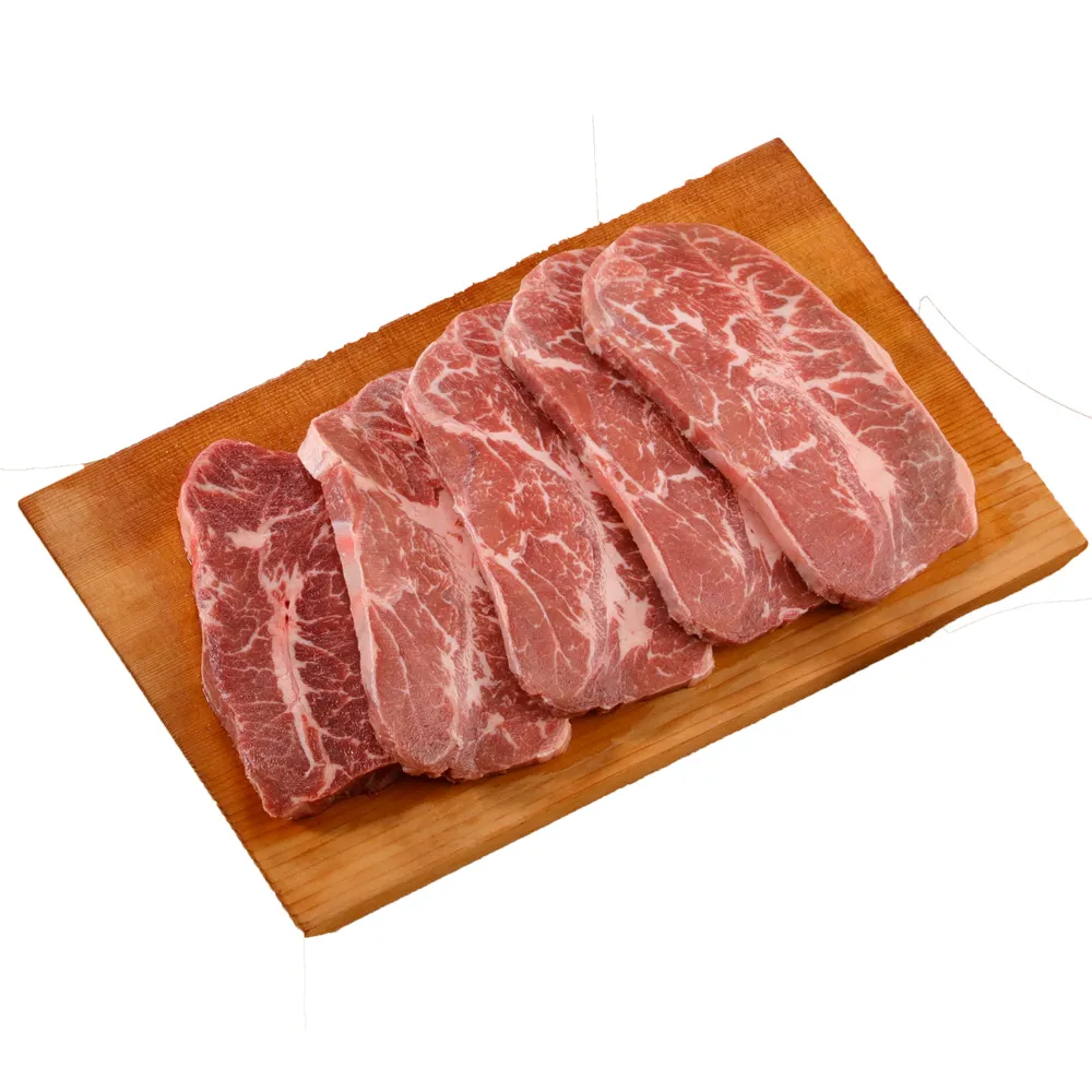 【華得水產】美國安格斯CHOICE板腱嫩肩牛排2包組(500g 約4-5片/包)