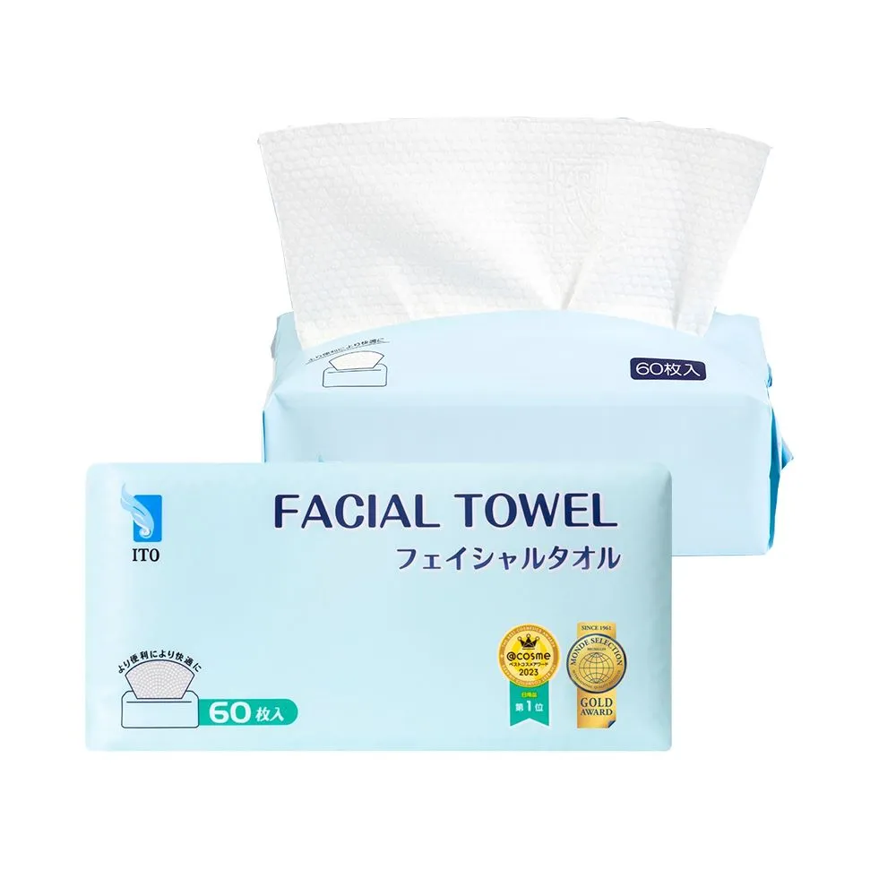 【ITO】抽取式珍珠紋洗臉巾(60抽/入)