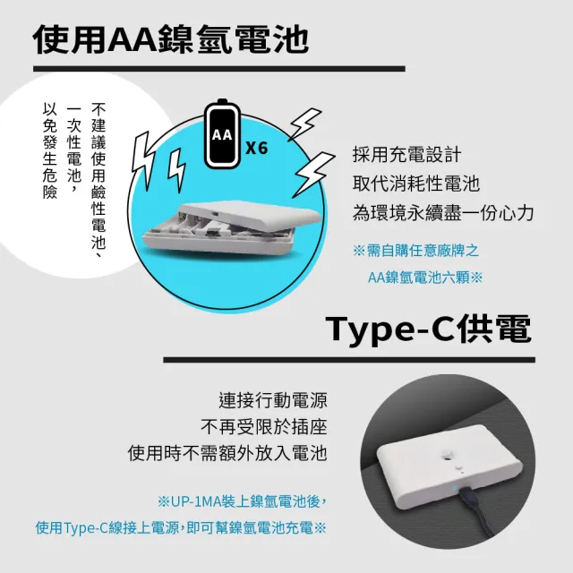 【Digimax】音滅 充電電池式超音波驅鼠器 UP-1MA 有效空間50坪 超音波 人畜無害