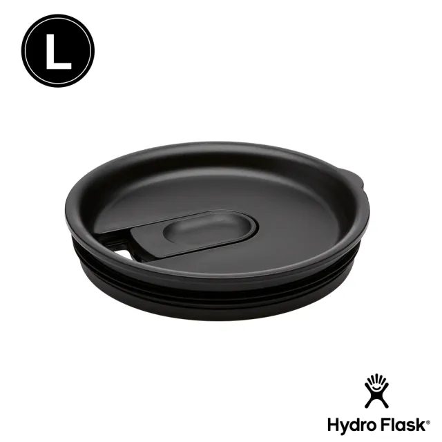 【Hydro Flask】馬克杯 隨行杯 滑蓋型杯蓋 M L(時尚黑)