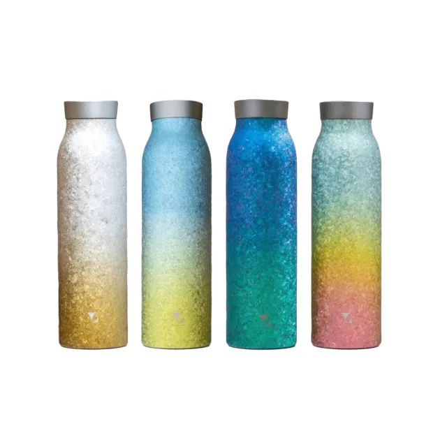 【Titanium 鈦造】鈦造900 晶鈦暈彩系列 900ml (鈦保溫瓶 鈦保溫杯 運動水壺 保溫瓶 鈦保溫瓶 環保杯)