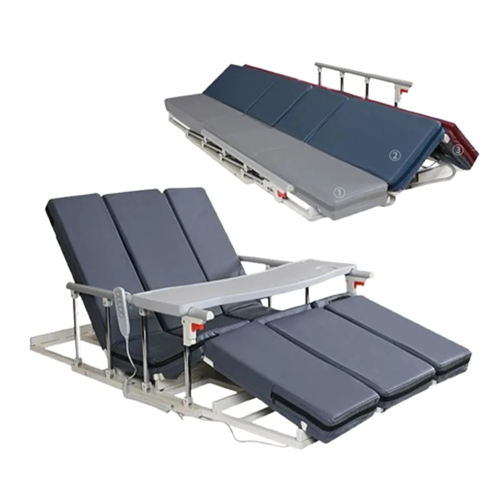 【雅蘭仕】老人家用起背器 電動起床輔助器 多功能起背翻身床墊(自動升降床墊/定時翻身+起背抬腿海綿墊)