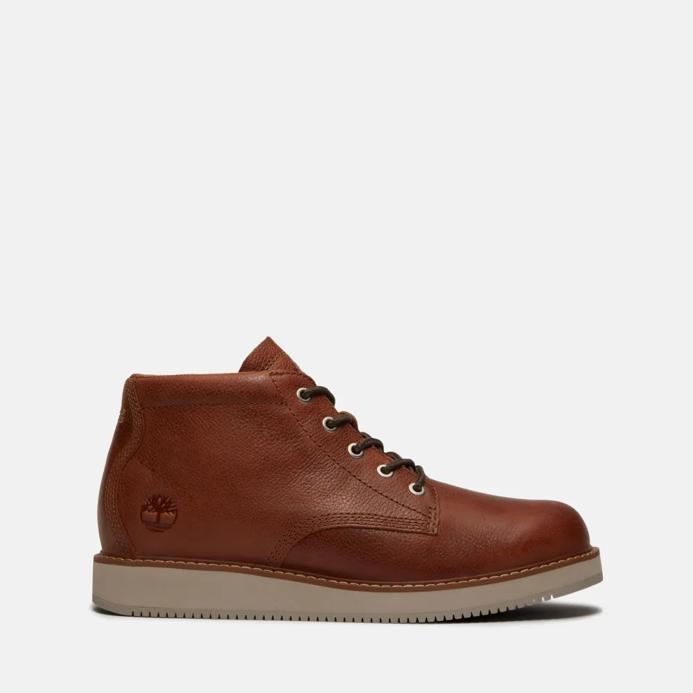 【Timberland】男款棕色休閒中筒靴(A6CW2EM4)