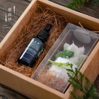 【The Forest 癒森林】夏戀神奈川擴香花禮盒含30ml品牌香氛油(送禮禮盒/居家香氛/生日禮物/精油香水)