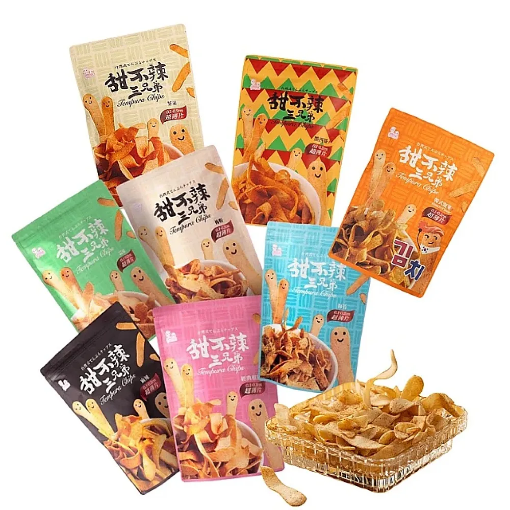 【甜不辣三兄弟】珍寶廚坊 甜不辣三兄弟100g/包x4包 口味任選(純手工製/聚會下酒必備)